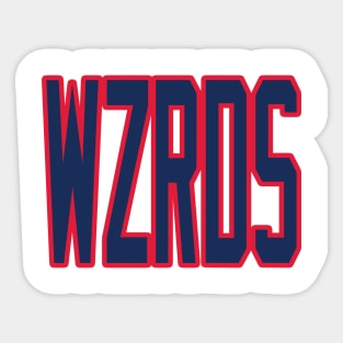 DC LYFE WZRDS I'd like to buy a vowel! Sticker